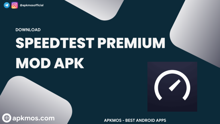 Speedtest premium MOD APK - APKMOS.COM